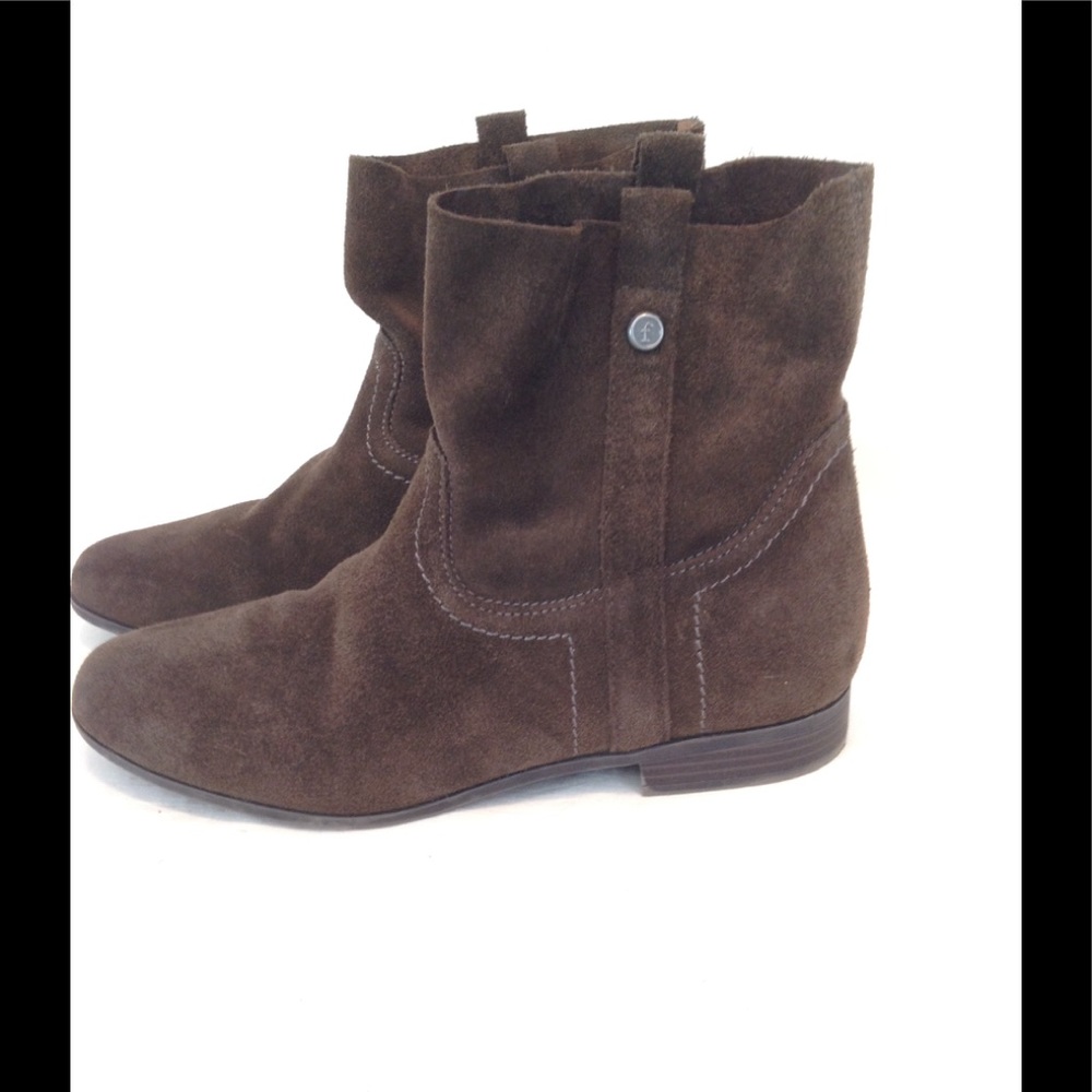 Frye & Co. Sarah Shortie Bootie-military Green EUC